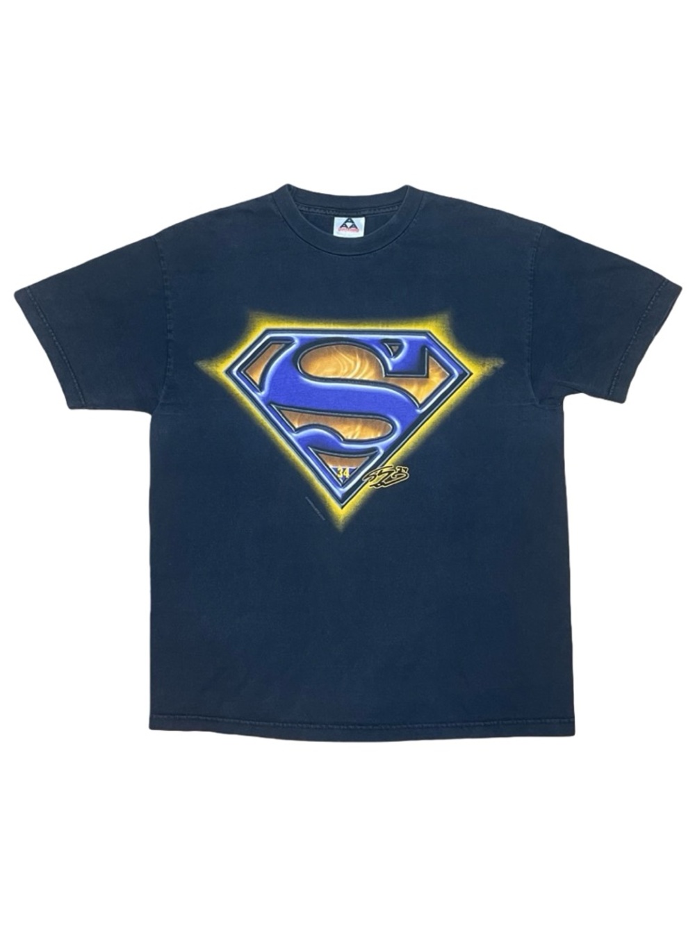 Vintage Y2K NBA Los Angeles Lakers Shaquille O’Neal Superman 34 Tee Shirt